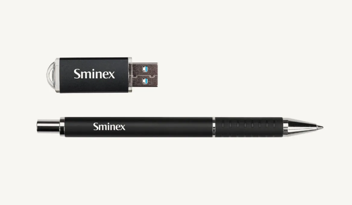 Микровариант логотипа Sminex - примеры