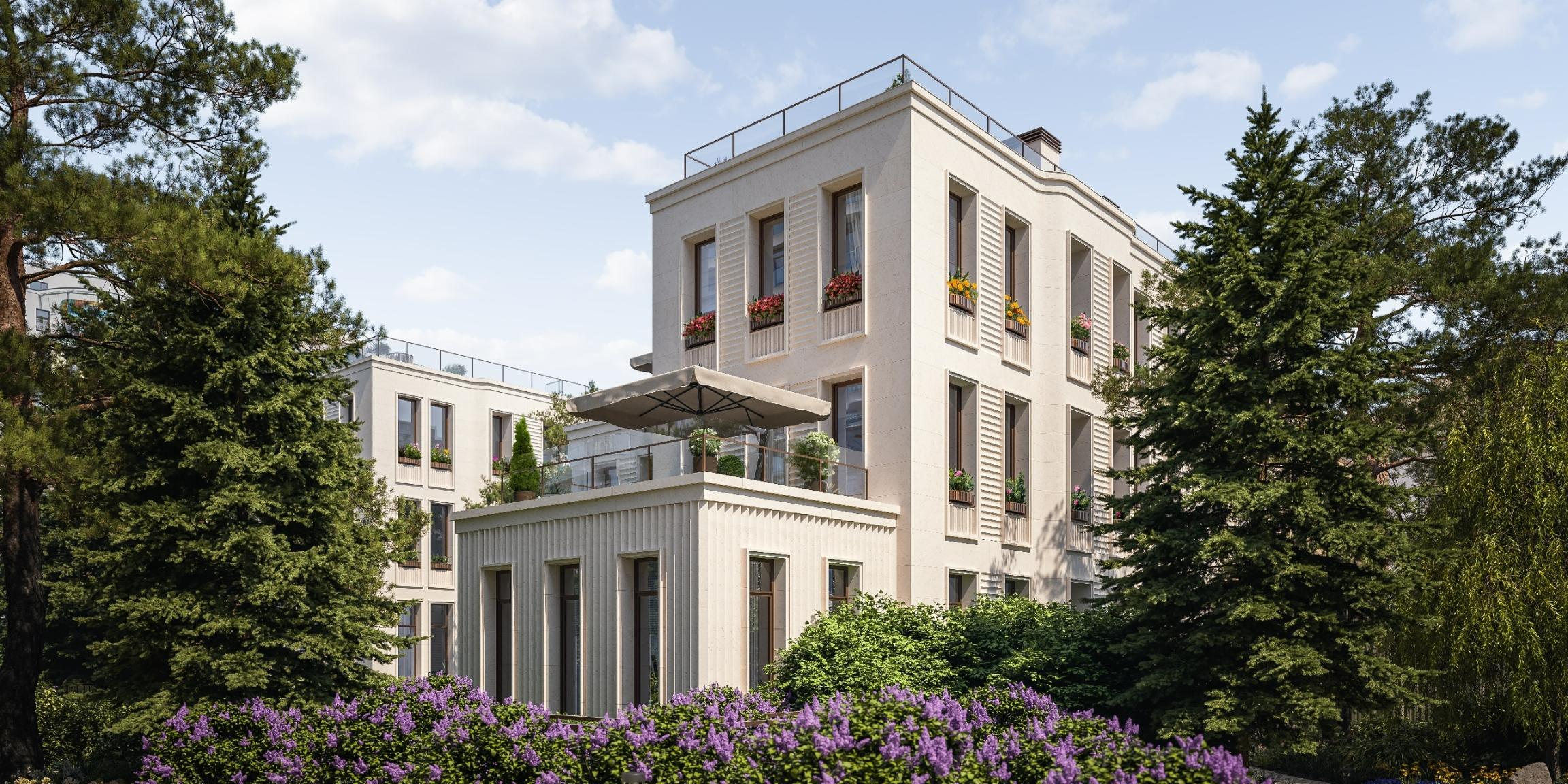 Sminex начал продажи вилл с видами на Кремль в «Лаврушинском»