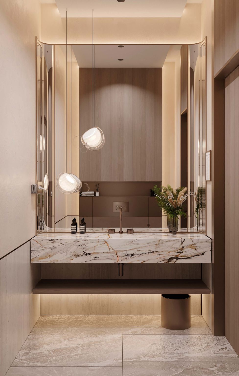 Фоновая картинка с видом 